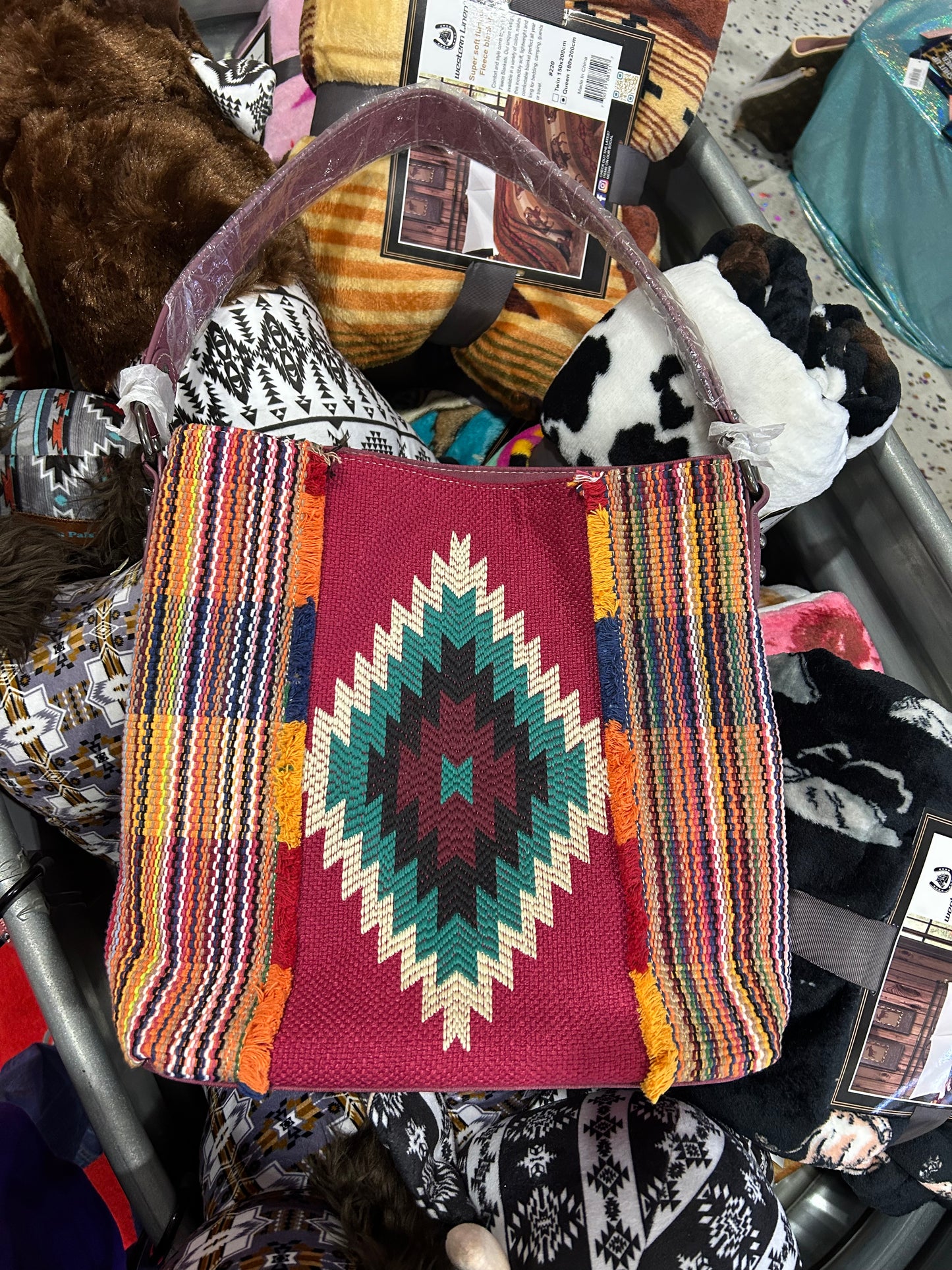 AT Aztec concealed leather purses