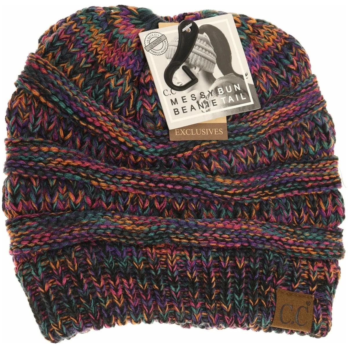 CC Multi Tone Slouchy Beanie