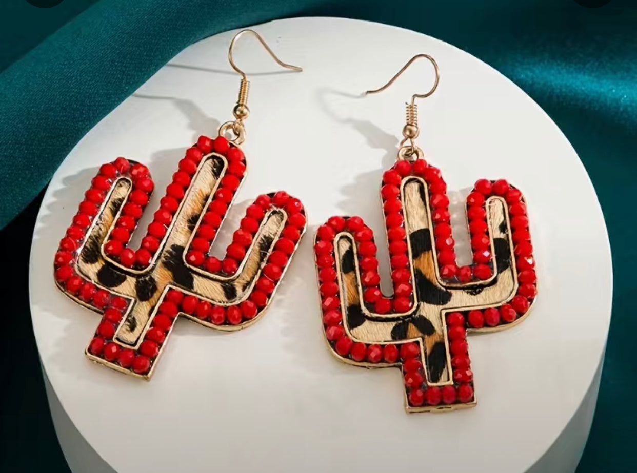 Cactus Earrings