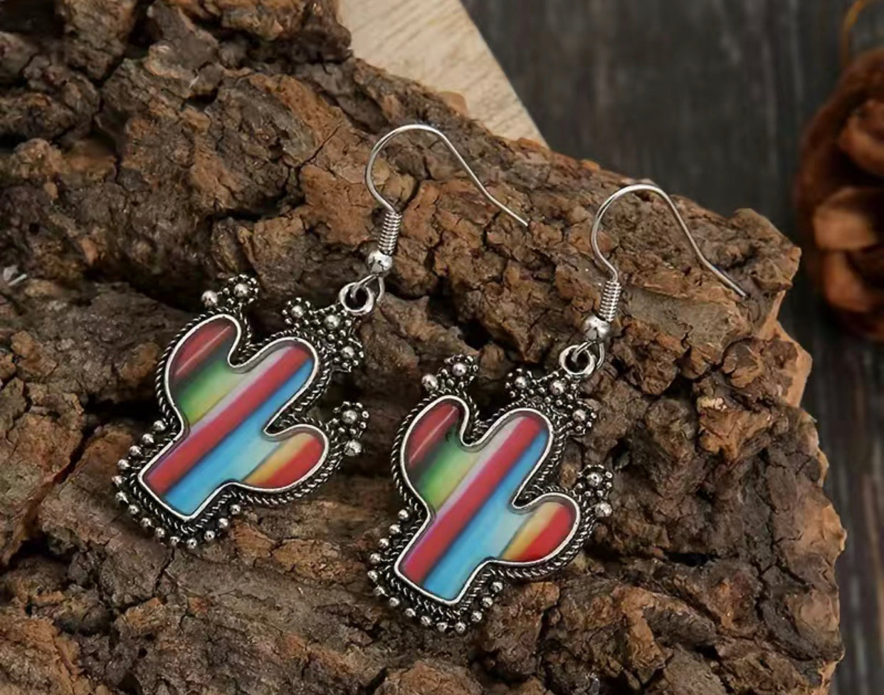 Cactus Earrings