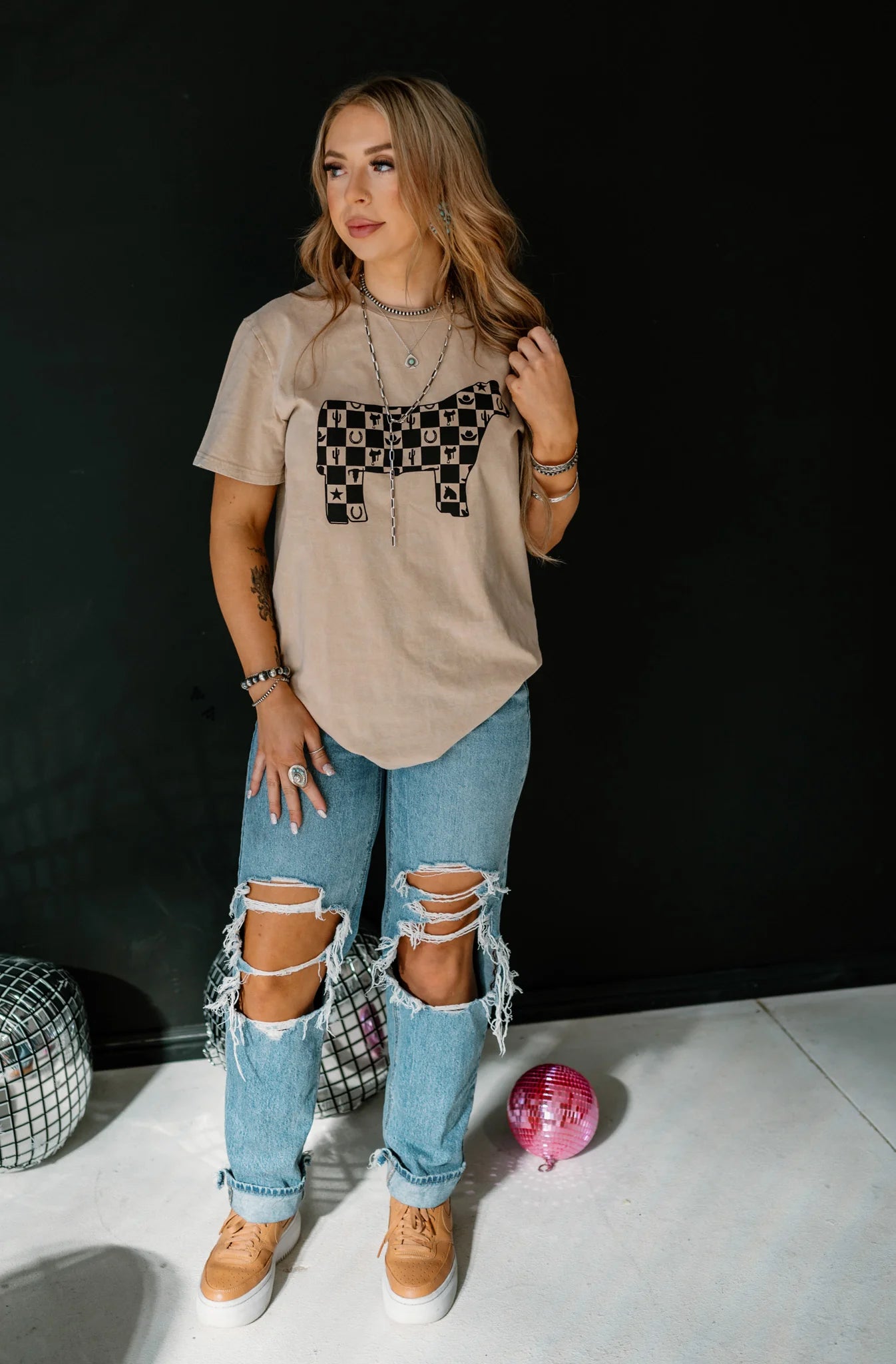 2Fly Livestock Check Tees