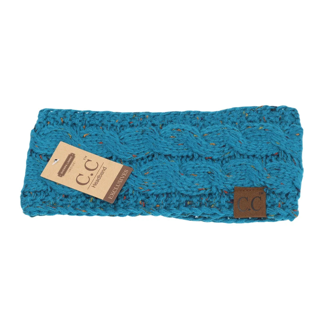 CC Fuzzy Lined Head Wrap