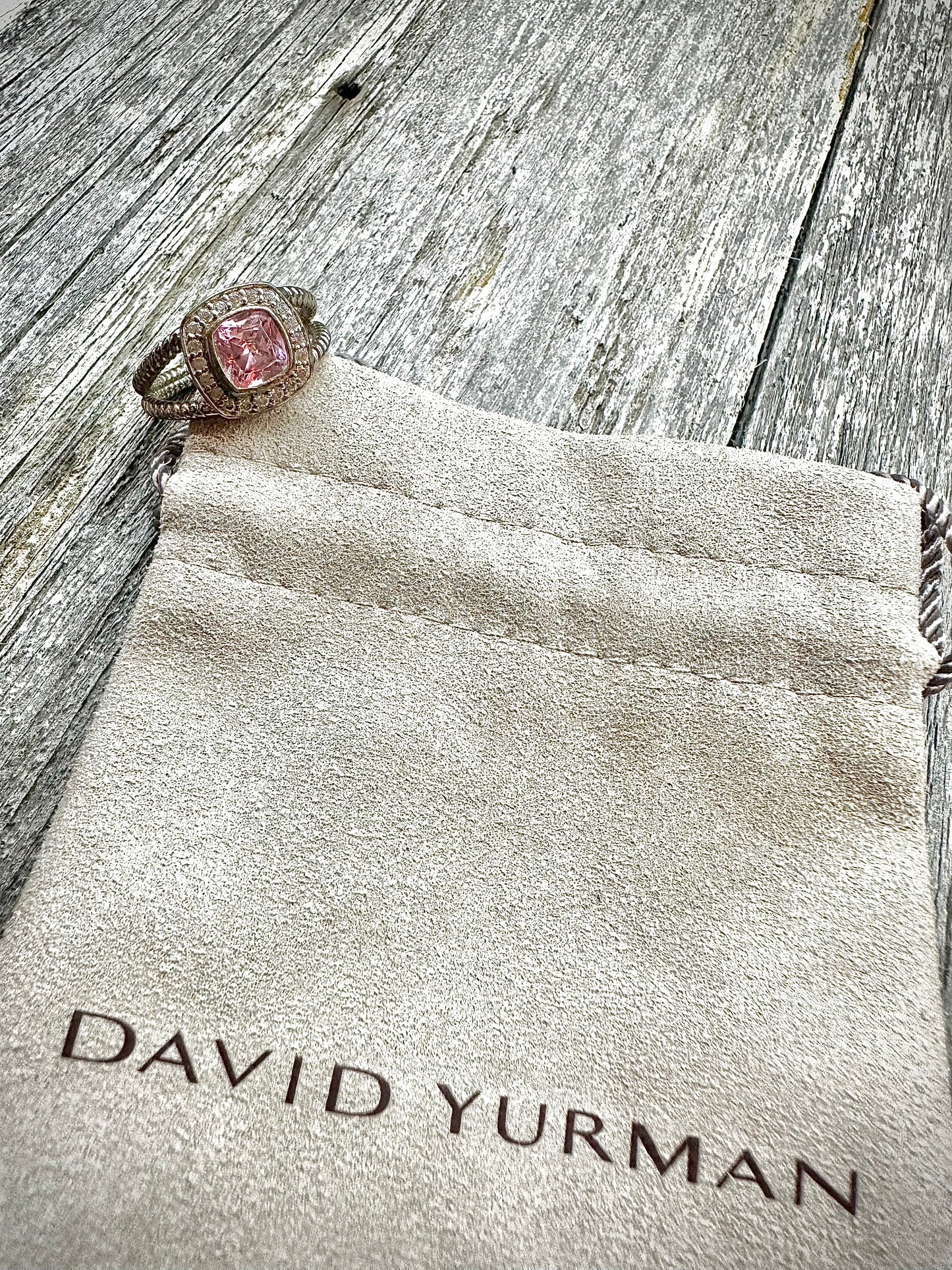 DY Pink Stone Ring
