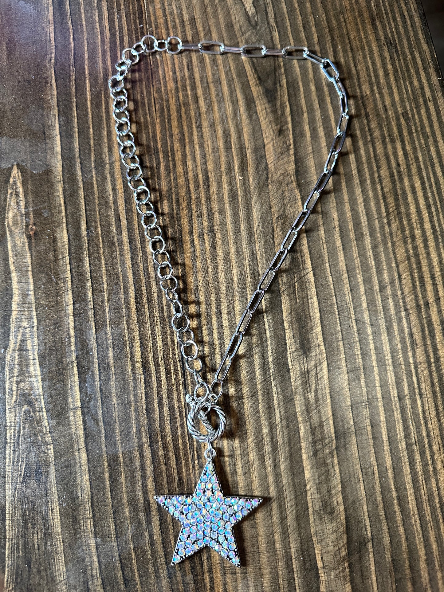 AG star necklace