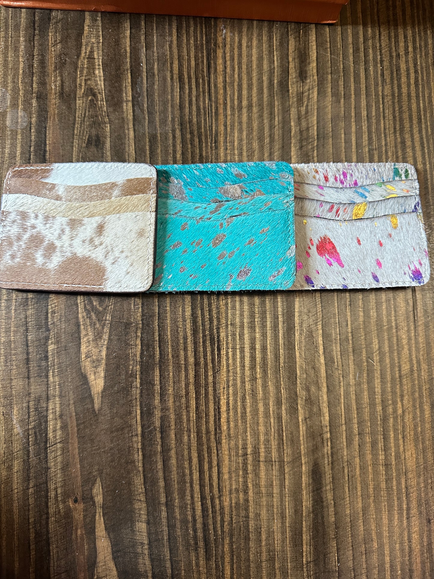 WL cowhide card wallet