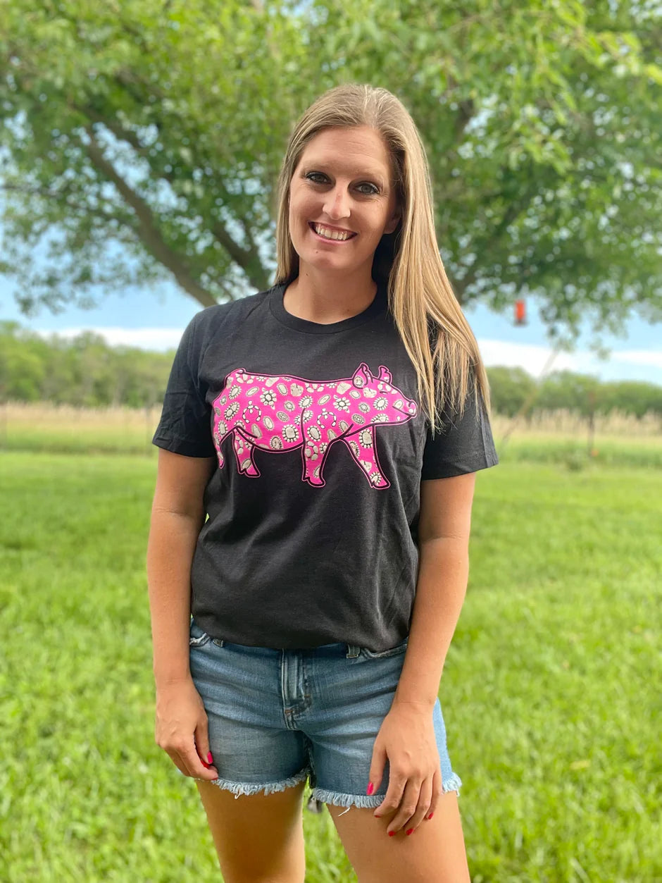 SK Concho Pig Tee