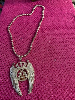 SS Angel Wings Necklace