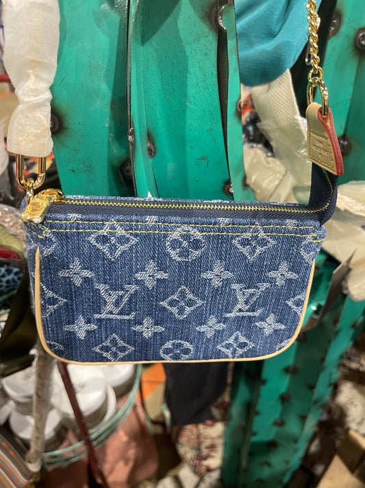 Nichole Denim Small Crossbody