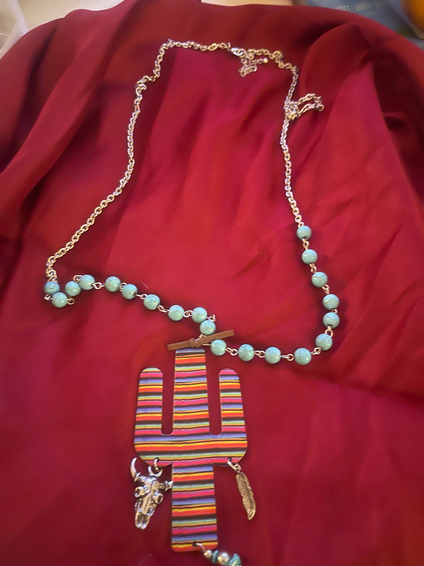 Serape Necklaces