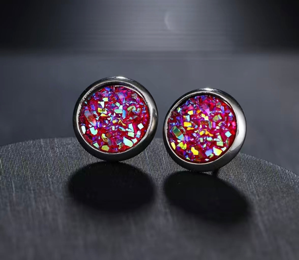 DRUZY EARRINGS