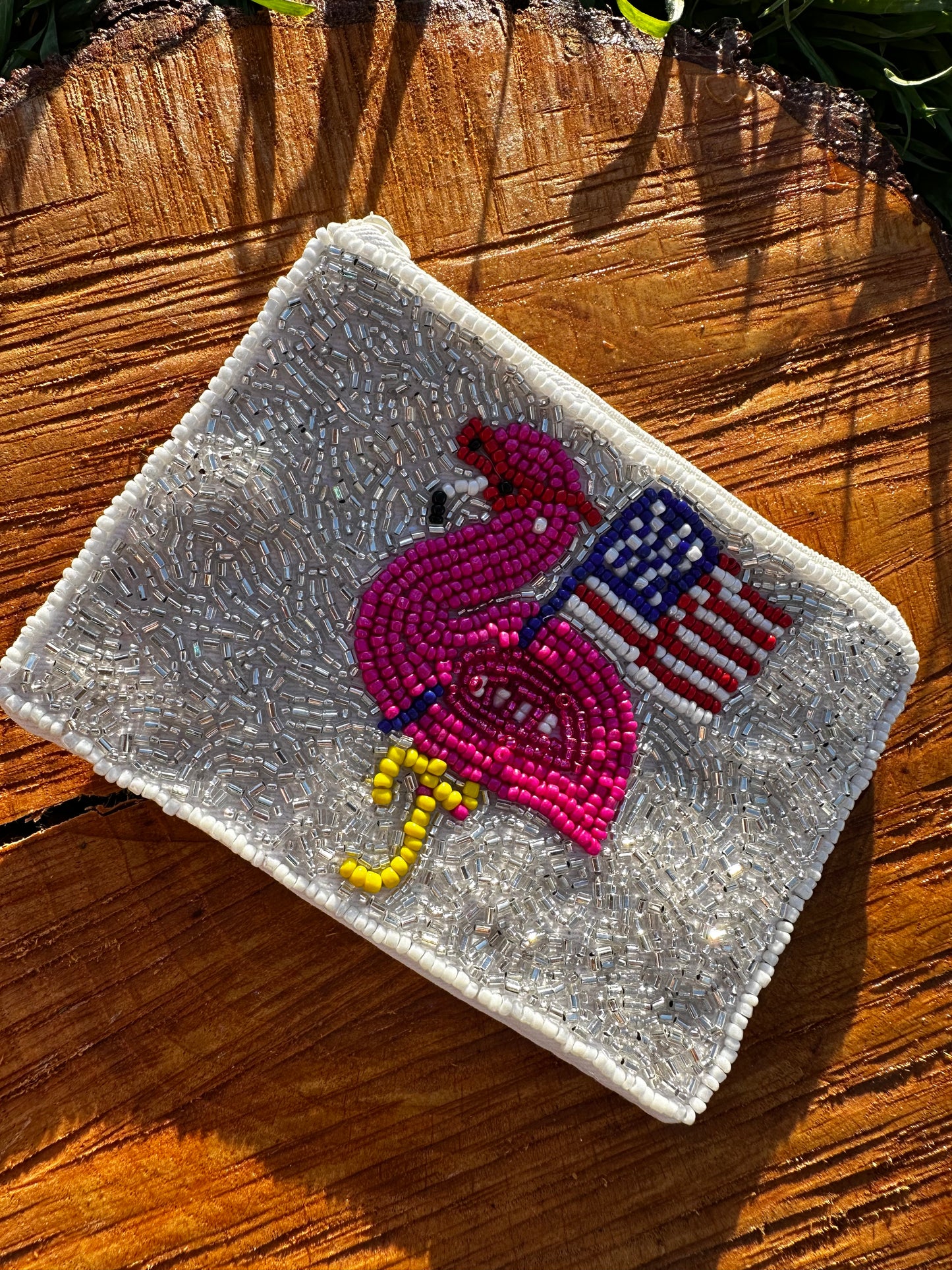 Flamingo Coin Pouches