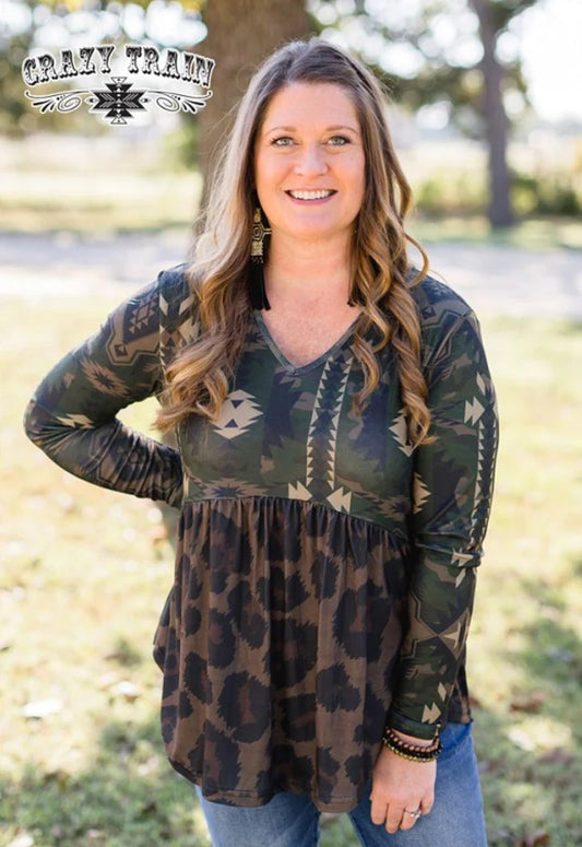 Crazy Train Honey Hunt Top