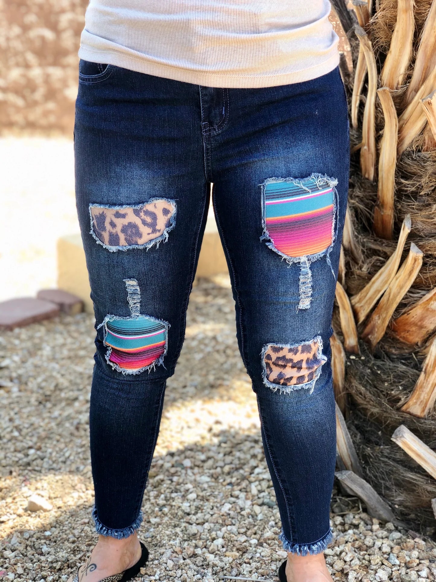 Crazy Train Serape Jeans