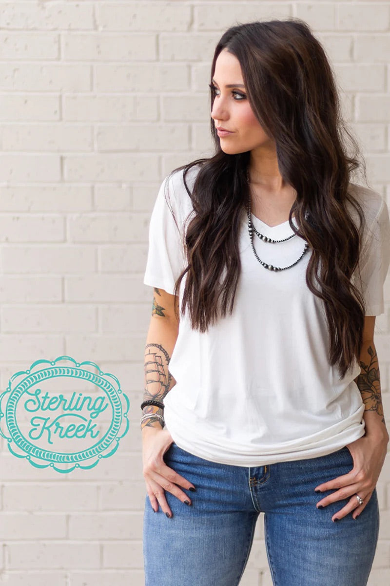 Simple Sterling Top